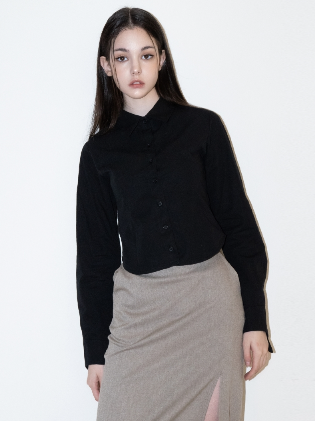 BABLETWO  (ビーエーブルトゥー)         Sofi Shirts (BLACK)