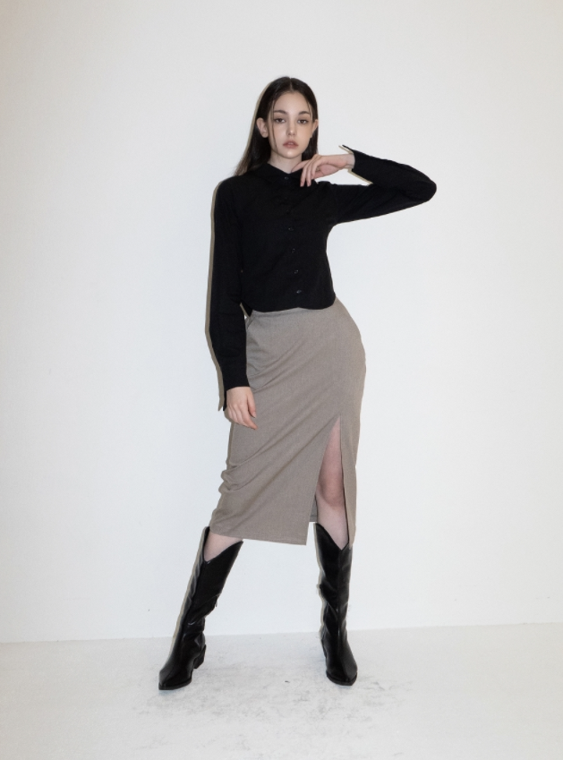 BABLETWO  (ビーエーブルトゥー)         Sofi Shirts (BLACK)