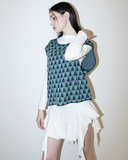 BABLETWO  (ビーエーブルトゥー)       Suid Knit Vest (GREEN)