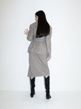 BABLETWO  (ビーエーブルトゥー)       Fantasia Corset Wool Jacket (BEIGE)