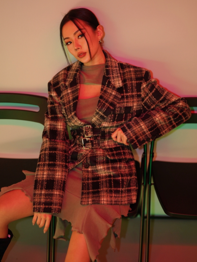 BABLETWO  (ビーエーブルトゥー)      x Kyla Corste Wool Jacket (NAVY)