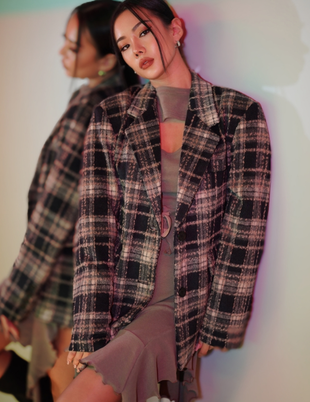 BABLETWO  (ビーエーブルトゥー)      x Kyla Corste Wool Jacket (NAVY)