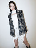 BABLETWO  (ビーエーブルトゥー)      x Kyla Corste Wool Jacket (NAVY)