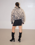 BABLETWO  (ビーエーブルトゥー)      x Kyla Eco Fur Zipup Jacket (BEIGE)