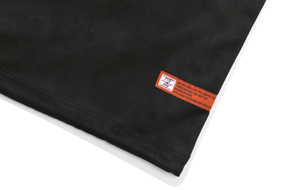 ベドインベド(BADINBAD) SUEDE WESTERN JACKET_BLACK