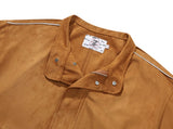 ベドインベド(BADINBAD) SUEDE WESTERN JACKET_BROWN