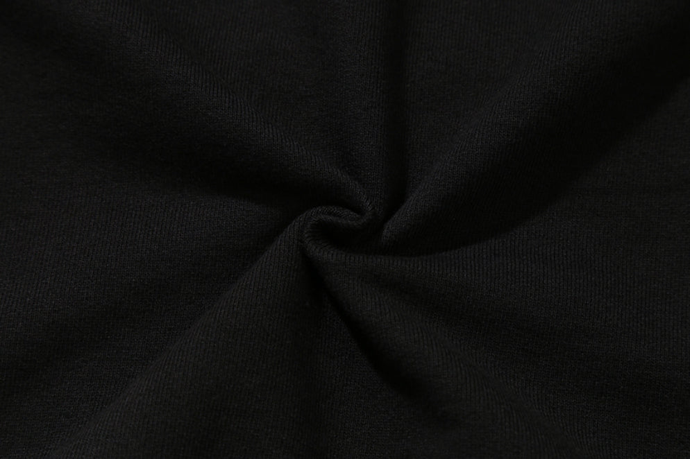 ベドインベド(BADINBAD) COLLEGE FONT HEAVY WEIGHT HOODIE_BLACK