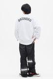 ベドインベド(BADINBAD) GALLERY LOGO SWEATSHIRT_LIGHT GREY