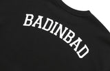 ベドインベド(BADINBAD) GALLERY LOGO SWEATSHIRT_BLACK