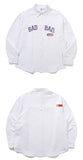ベドインベド(BADINBAD) BAD OG LOGO SHIRT_WHITE