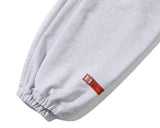ベドインベド(BADINBAD) COLLEGE FONT HEAVY WEIGHT PANTS_LIGHT GREY