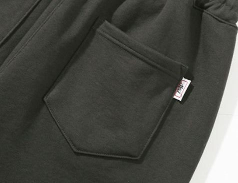 ベドインベド(BADINBAD) COLLEGE FONT HEAVY WEIGHT PANTS_CHARCOAL