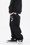 ベドインベド(BADINBAD) COLLEGE FONT HEAVY WEIGHT PANTS_BLACK