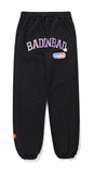 ベドインベド(BADINBAD) COLLEGE FONT HEAVY WEIGHT PANTS_BLACK