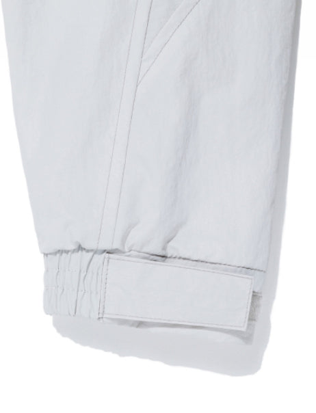 NOMANUAL(ノーマニュアル) T.A NYLON TRACK JACKET - LIGHT GRAY