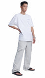 NOMANUAL(ノーマニュアル) T.A NYLON TRACK PANTS - LIGHT GRAY