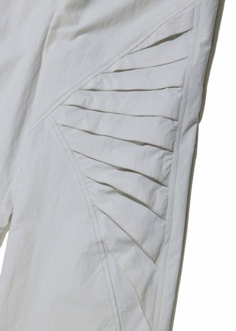 NOMANUAL(ノーマニュアル) T.A NYLON TRACK PANTS - LIGHT GRAY