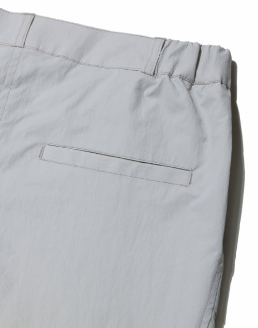 NOMANUAL(ノーマニュアル) T.A NYLON TRACK PANTS - LIGHT GRAY