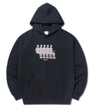 NOMANUAL(ノーマニュアル) DUMMY HOODIE - BLACK