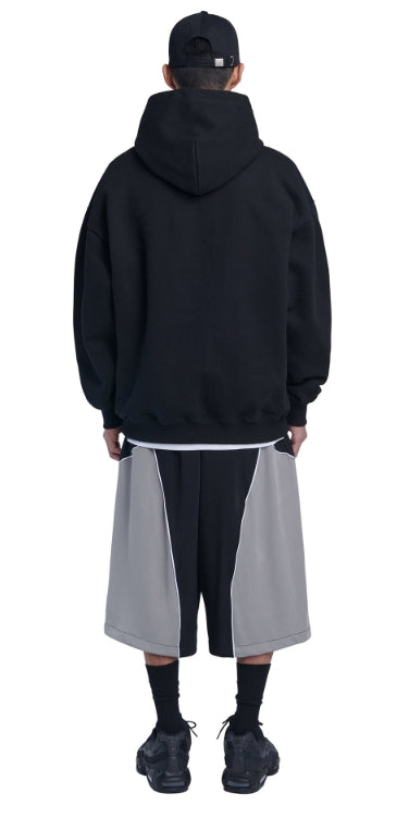 NOMANUAL(ノーマニュアル) DUMMY HOODIE - BLACK