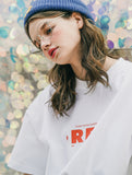 ダブルユーブイプロジェクト(WV PROJECT) Record short-sleeved shirt White MJST7584