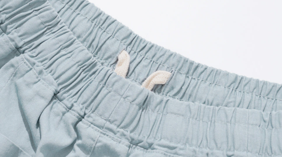 ダブルユーブイプロジェクト(WV PROJECT) Vine Cotton Banding Pants Blue JNLP7591