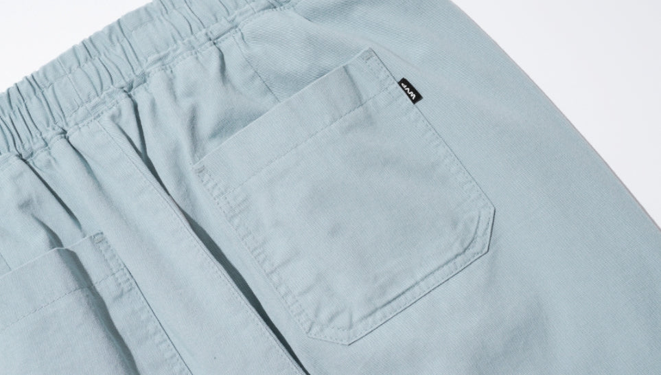 ダブルユーブイプロジェクト(WV PROJECT) Vine Cotton Banding Pants Blue JNLP7591