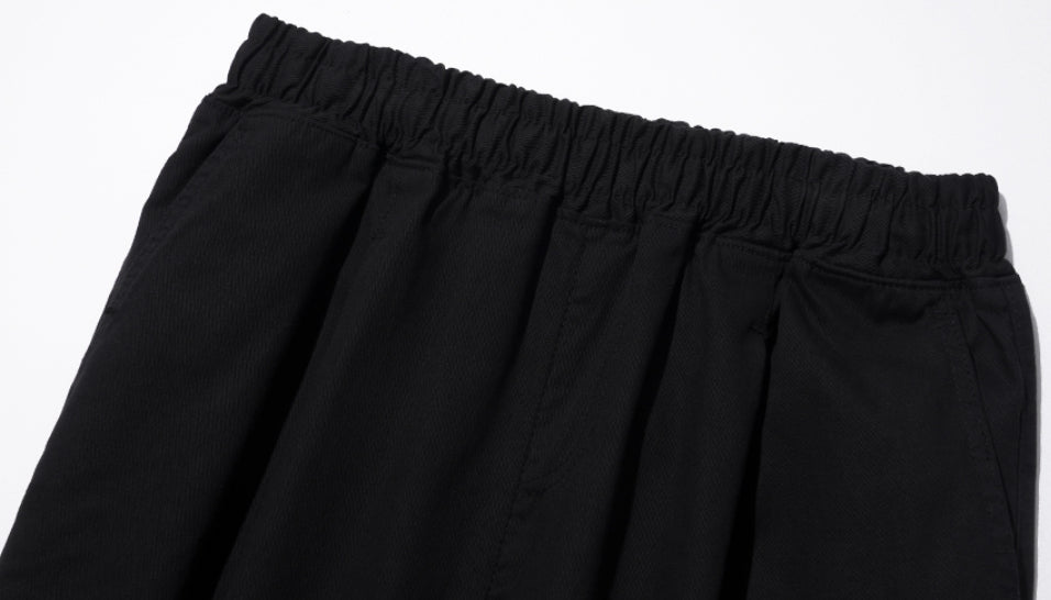 ダブルユーブイプロジェクト(WV PROJECT) Vine Cotton Banding Pants Black JNLP7591