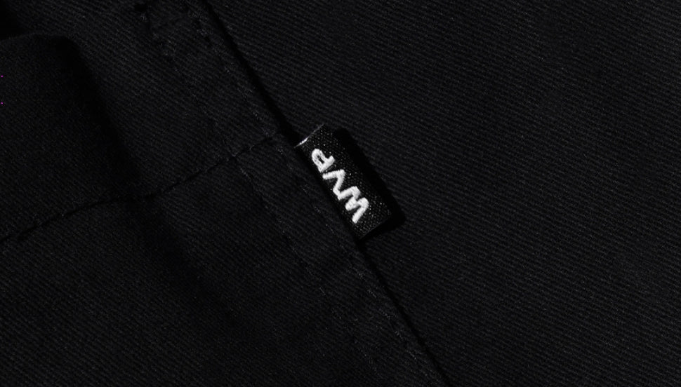 ダブルユーブイプロジェクト(WV PROJECT) Vine Cotton Banding Pants Black JNLP7591