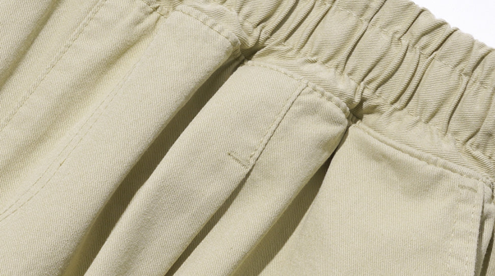 ダブルユーブイプロジェクト(WV PROJECT) Vine Cotton Banding Pants Beige JNLP7591