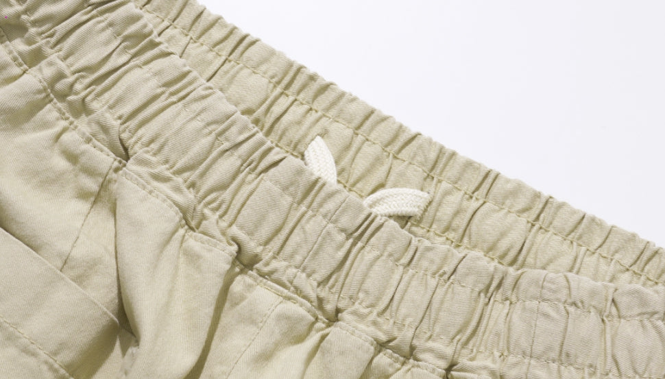 ダブルユーブイプロジェクト(WV PROJECT) Vine Cotton Banding Pants Beige JNLP7591