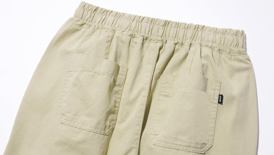 ダブルユーブイプロジェクト(WV PROJECT) Vine Cotton Banding Pants Beige JNLP7591