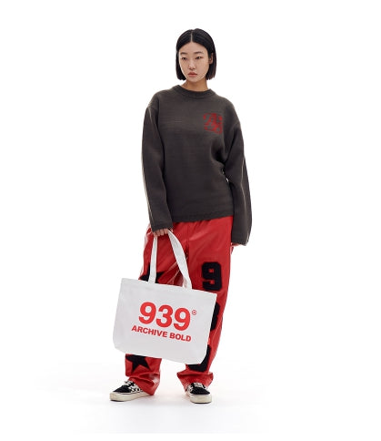 ARCHIVE BOLD (アーカイブボールド) 939 LOGO ECO BAG (OFF WHITE)