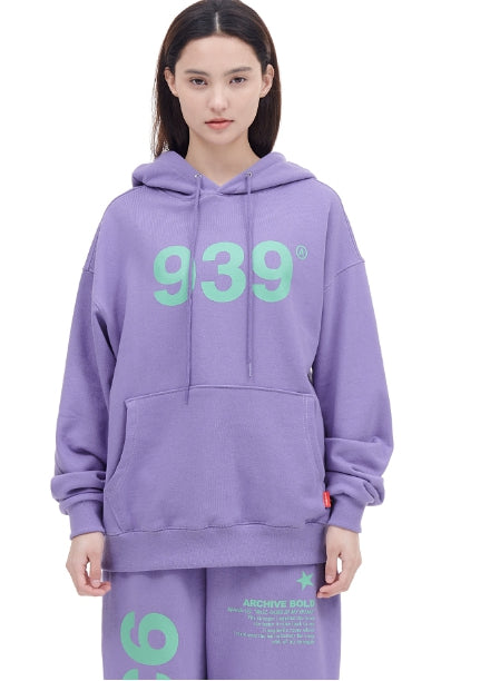 ARCHIVE BOLD (アーカイブボールド) 939 LOGO HOOD (LAVENDER)