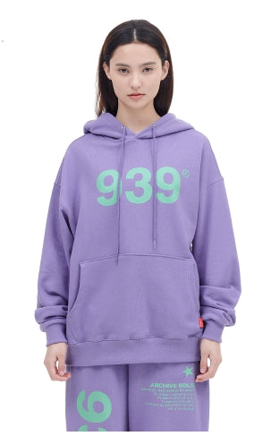 ARCHIVE BOLD (アーカイブボールド) 939 LOGO HOOD (LAVENDER)