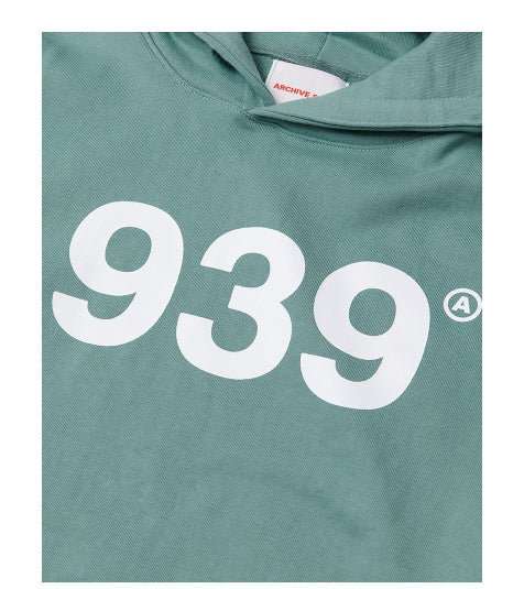 ARCHIVE BOLD (アーカイブボールド) 939 LOGO HOOD (MINT)