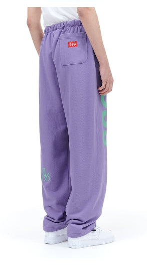 ARCHIVE BOLD (アーカイブボールド) 939 LOGO SWEAT PANTS (LAVENDER)