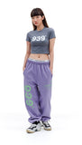 ARCHIVE BOLD (アーカイブボールド) 939 LOGO SWEAT PANTS (LAVENDER)