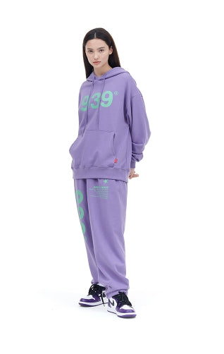 ARCHIVE BOLD (アーカイブボールド) 939 LOGO SWEAT PANTS (LAVENDER)