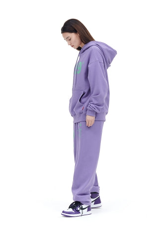 ARCHIVE BOLD (アーカイブボールド) 939 LOGO SWEAT PANTS (LAVENDER)