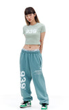 ARCHIVE BOLD (アーカイブボールド) 939 LOGO SWEAT PANTS (MINT)
