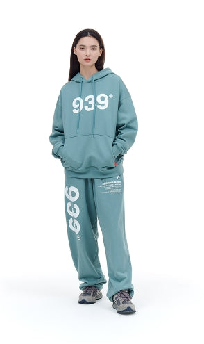 ARCHIVE BOLD (アーカイブボールド) 939 LOGO SWEAT PANTS (MINT)
