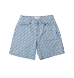 ARCHIVE BOLD (アーカイブボールド) 939 PATTERN DENIM SHORTS (LIGHT BLUE)