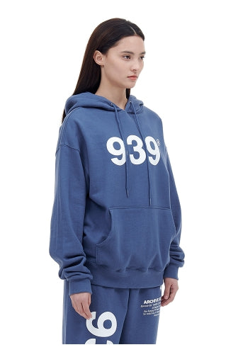 ARCHIVE BOLD (アーカイブボールド) 939 LOGO HOOD (BLUE)