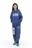 ARCHIVE BOLD (アーカイブボールド) 939 LOGO HOOD (BLUE)