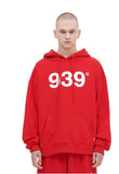 ARCHIVE BOLD (アーカイブボールド) 939 LOGO HOOD (DEEP RED)
