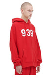 ARCHIVE BOLD (アーカイブボールド) 939 LOGO HOOD (DEEP RED)