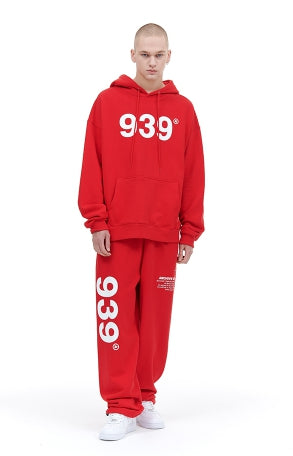 ARCHIVE BOLD (アーカイブボールド) 939 LOGO HOOD (DEEP RED)