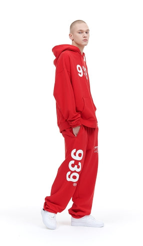 ARCHIVE BOLD (アーカイブボールド) 939 LOGO HOOD (DEEP RED)