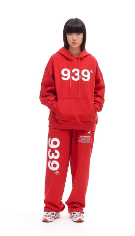 ARCHIVE BOLD (アーカイブボールド) 939 LOGO HOOD (DEEP RED)